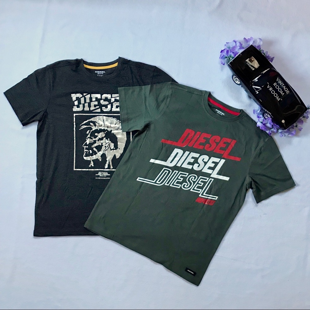 ❌SOLD❌ Diesel NWOT Shirt Bundle for Boys M - Picture 1 of 7